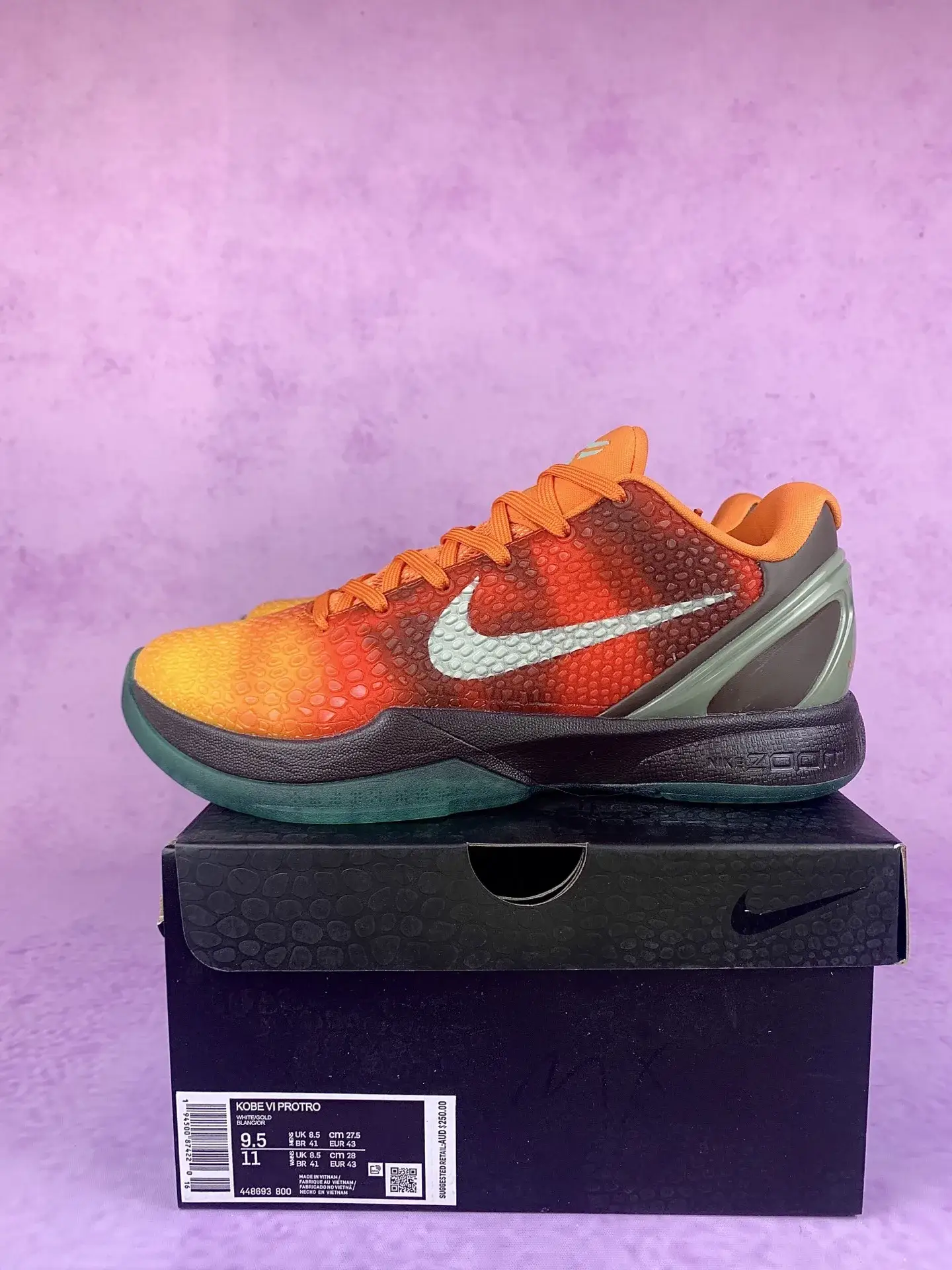 Nike Zoom Kobe VI 'Orange County' Shoes product photo from LabelPicks
