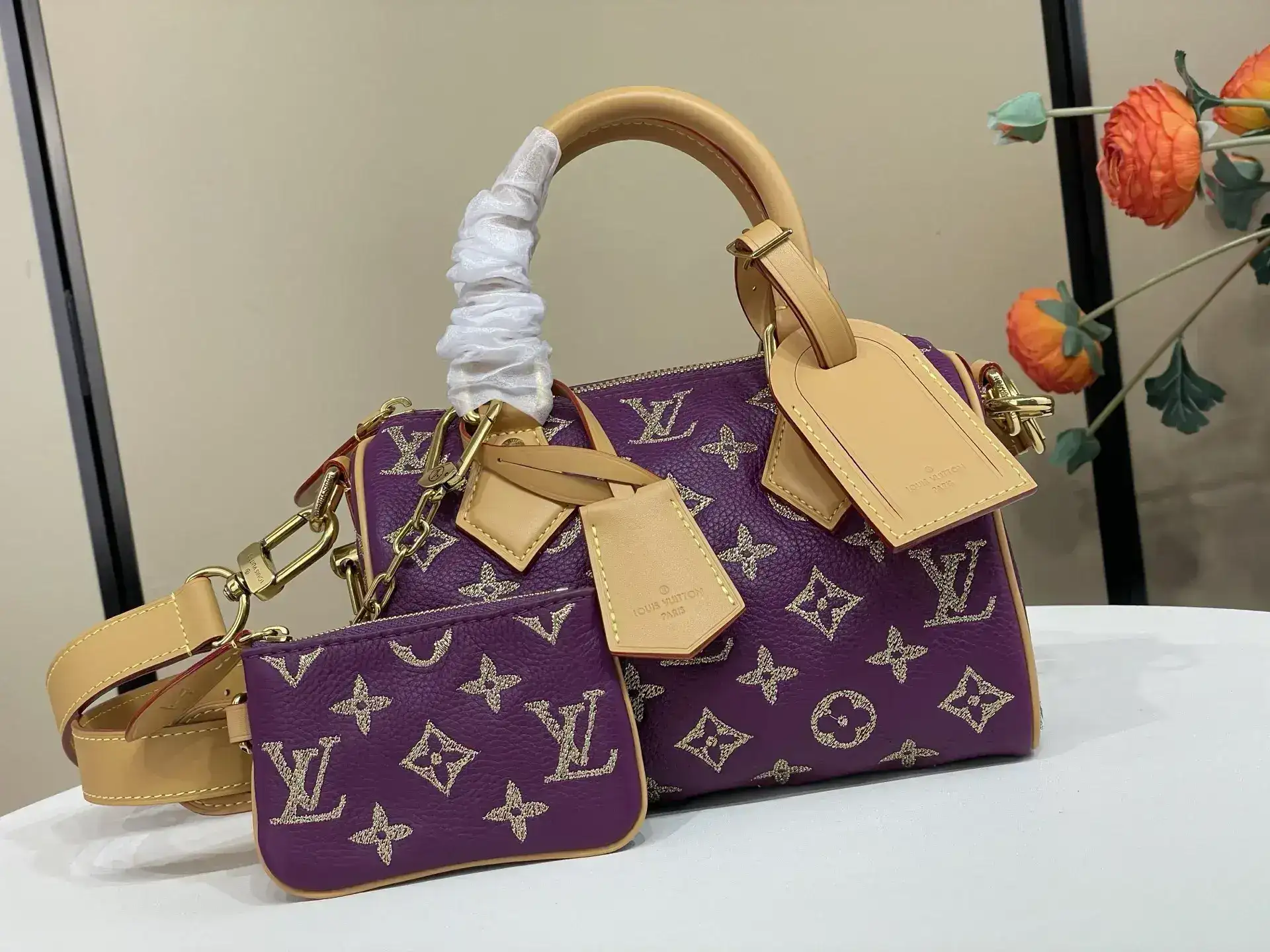 Louis Vuitton Speedy Lambskin Top Handle Bag product photo from LabelPicks