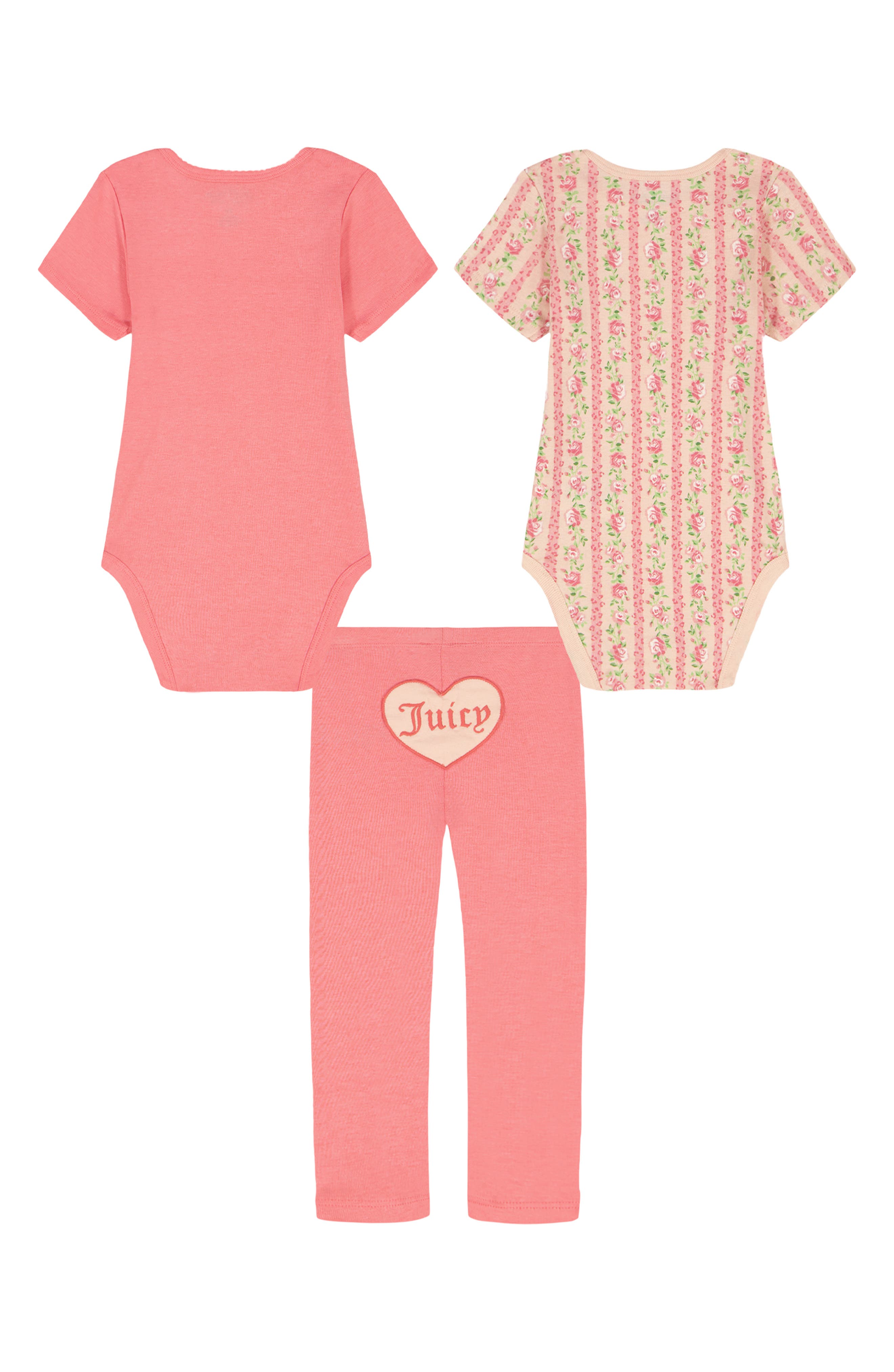 Juicy Couture 3-Piece Bodysuit & Leggings Set