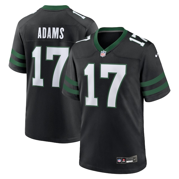 Davante Adams New York Jets Nike Alternate Game Jersey - Legacy Black/White