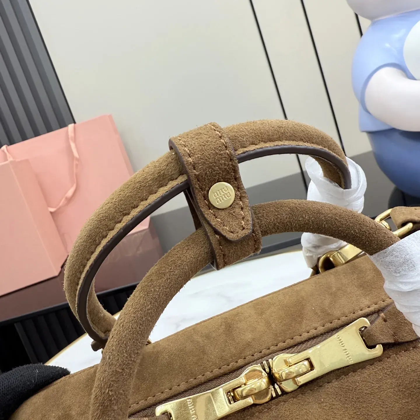 Miu Miu Matelasse Lambskin Top Handle Bag product photo from LabelPicks