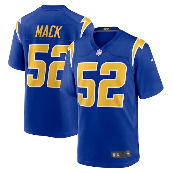 Khalil Mack Los Angeles Chargers Nike Alternate Game Jersey - Royal/Navy/White