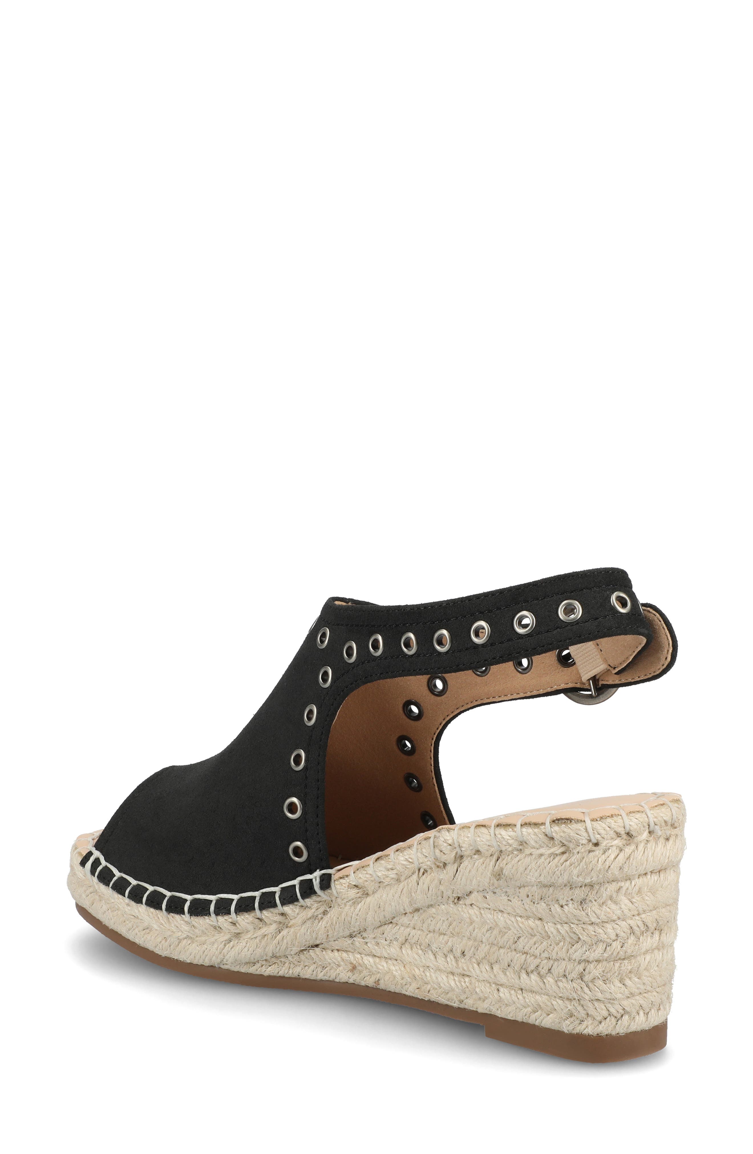 Journee Collection Crisie Espadrille Wedge Sandal