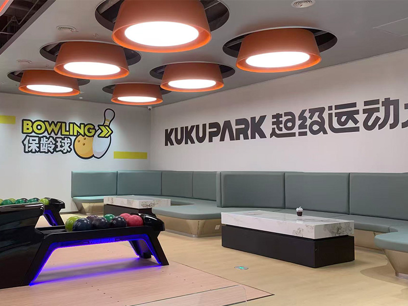 Customized Leisure & Dining Areas of Bowling Alley