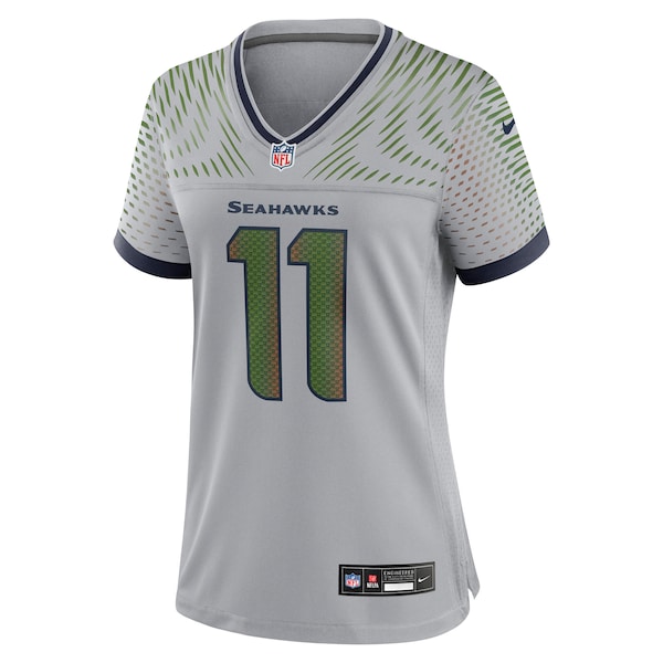 Jaxon Smith-Njigba Seattle Seahawks Nike Women's 2025 Rivalries Collection Game Jersey - Wolf Gray