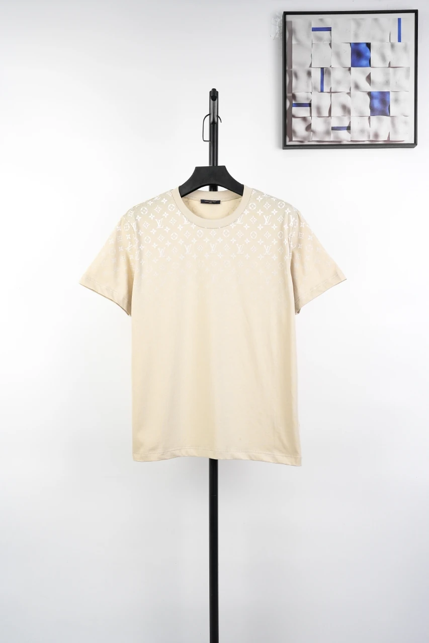 Louis Vuitton Beige Upper Gradient Monogram Print T-Shirt product photo from LabelPicks