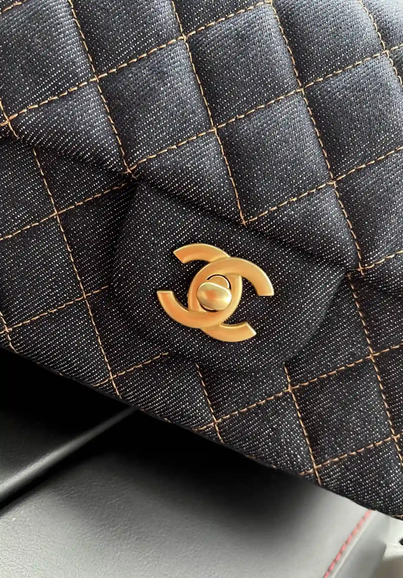 Chanel Classic Flap Navy Denim Shoulder Bag product photo from LabelPicks