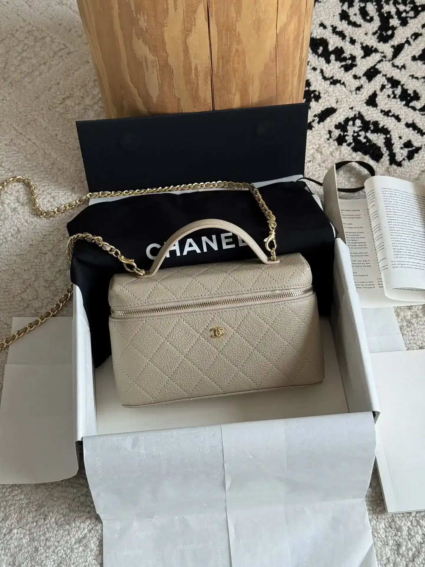 Chanel Lambskin Top Handle Bag product photo from LabelPicks