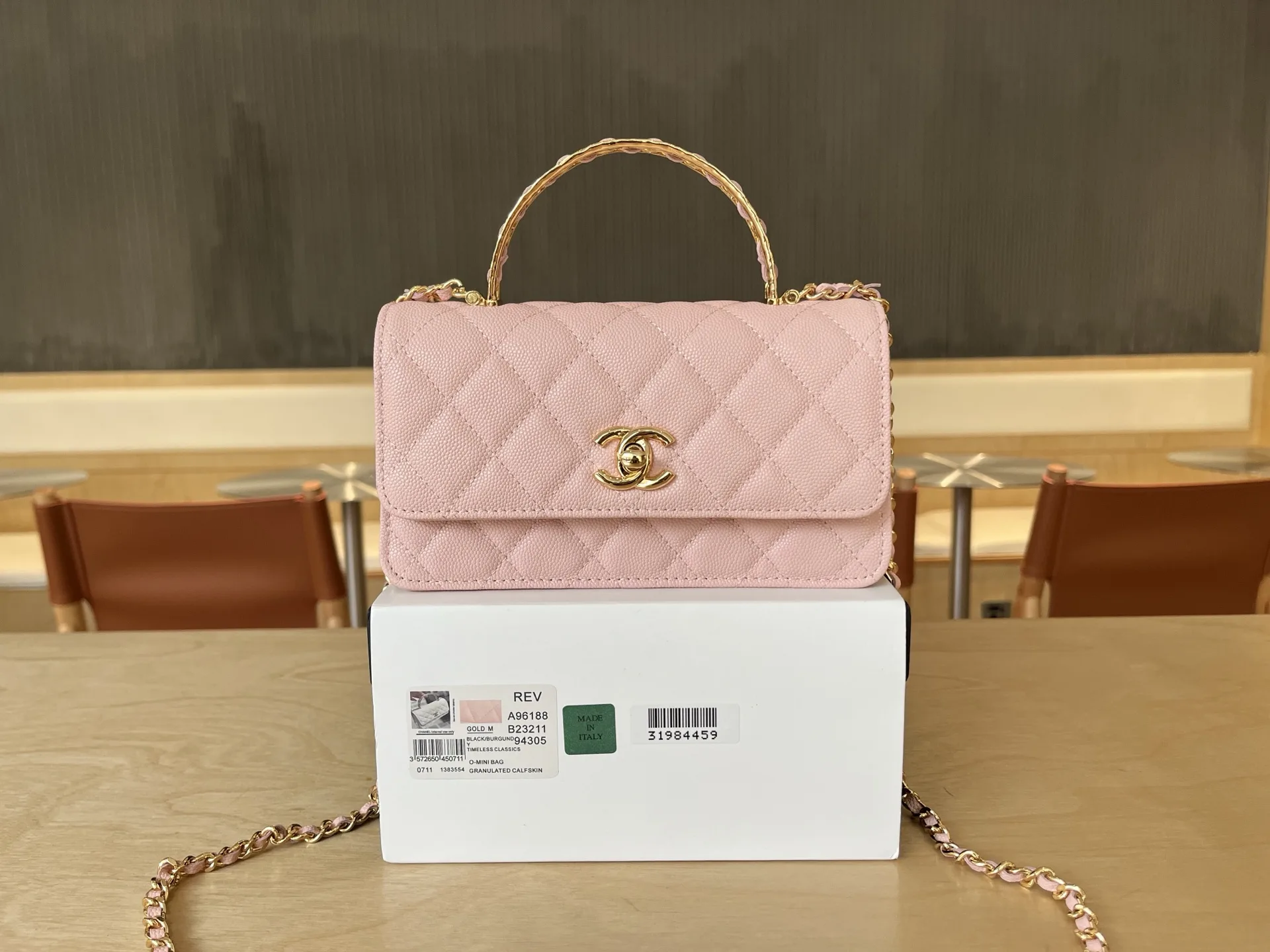 Chanel Calfskin Top Handle Bag product photo from LabelPicks