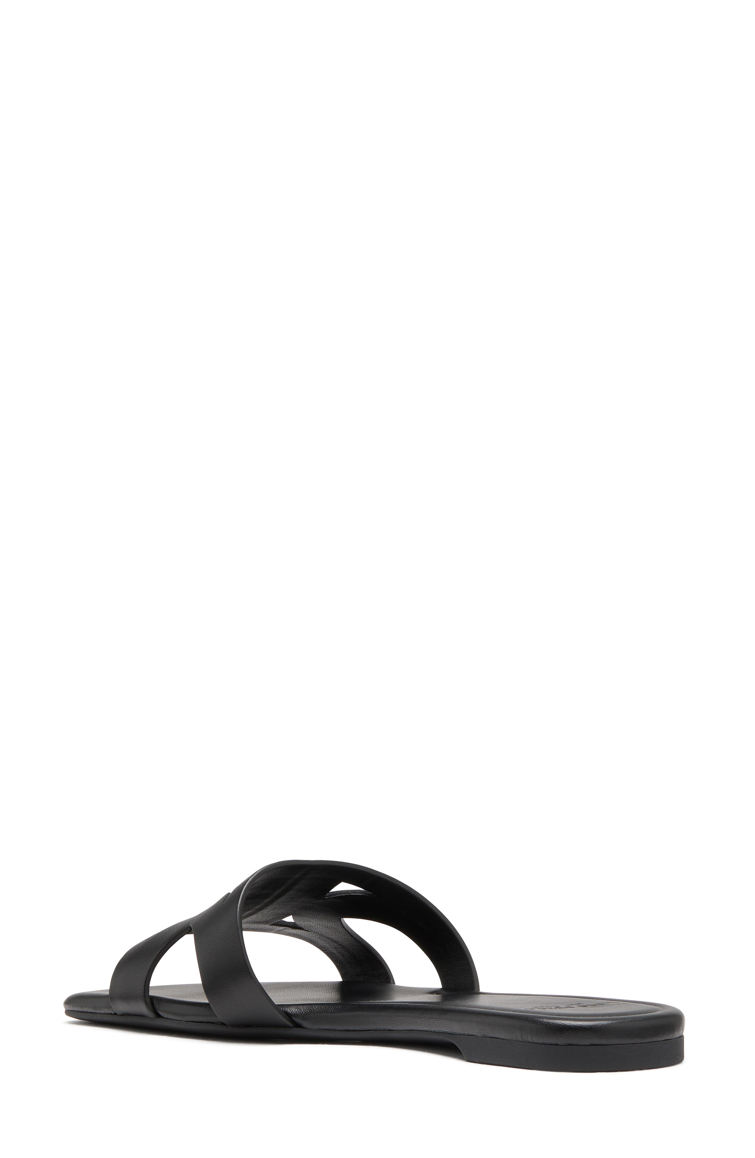 Kate Spade New York duo smooth leather slide sandal