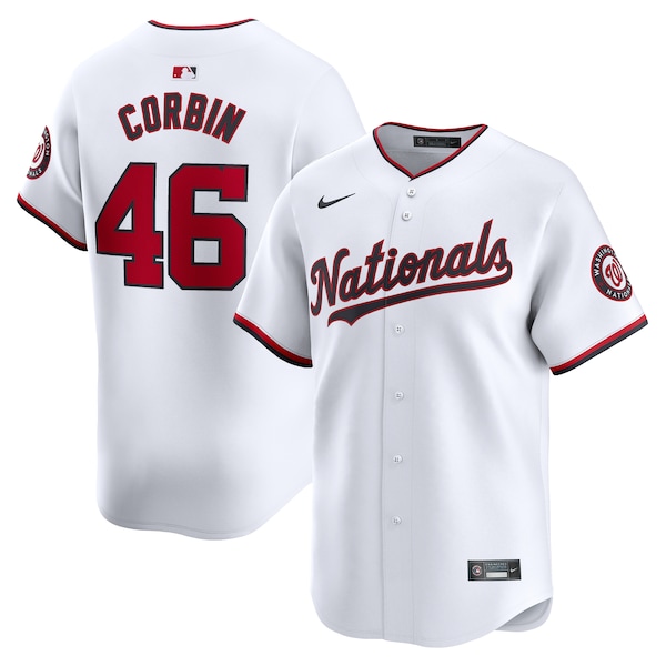Patrick Corbin Washington Nationals Nike Home Limited Player Jersey - White