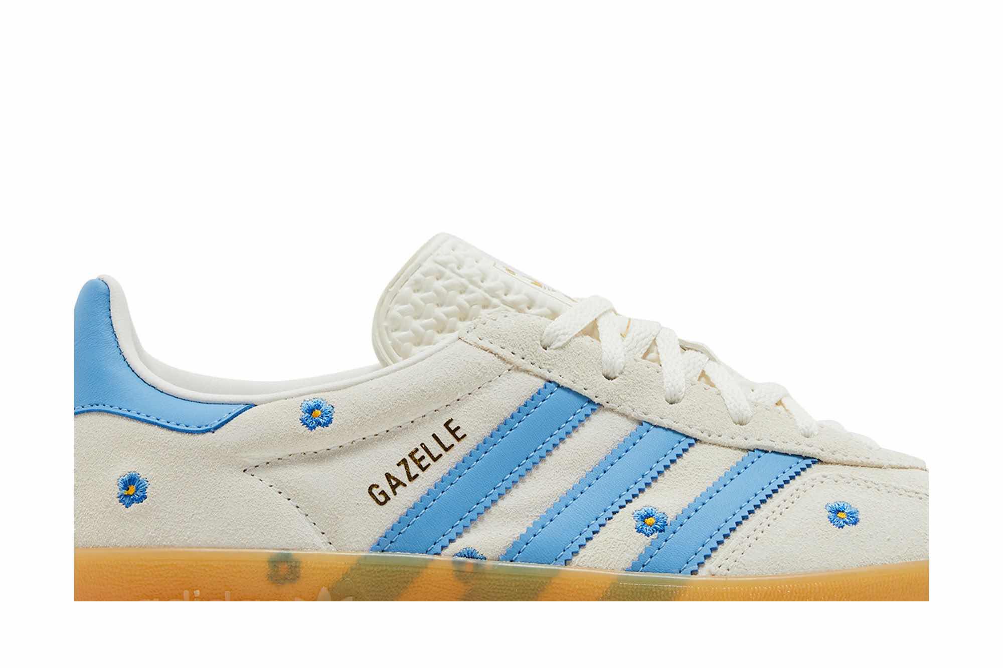 Adidas GAZELLE Indoor Floral ‘White Blue’ IF4491