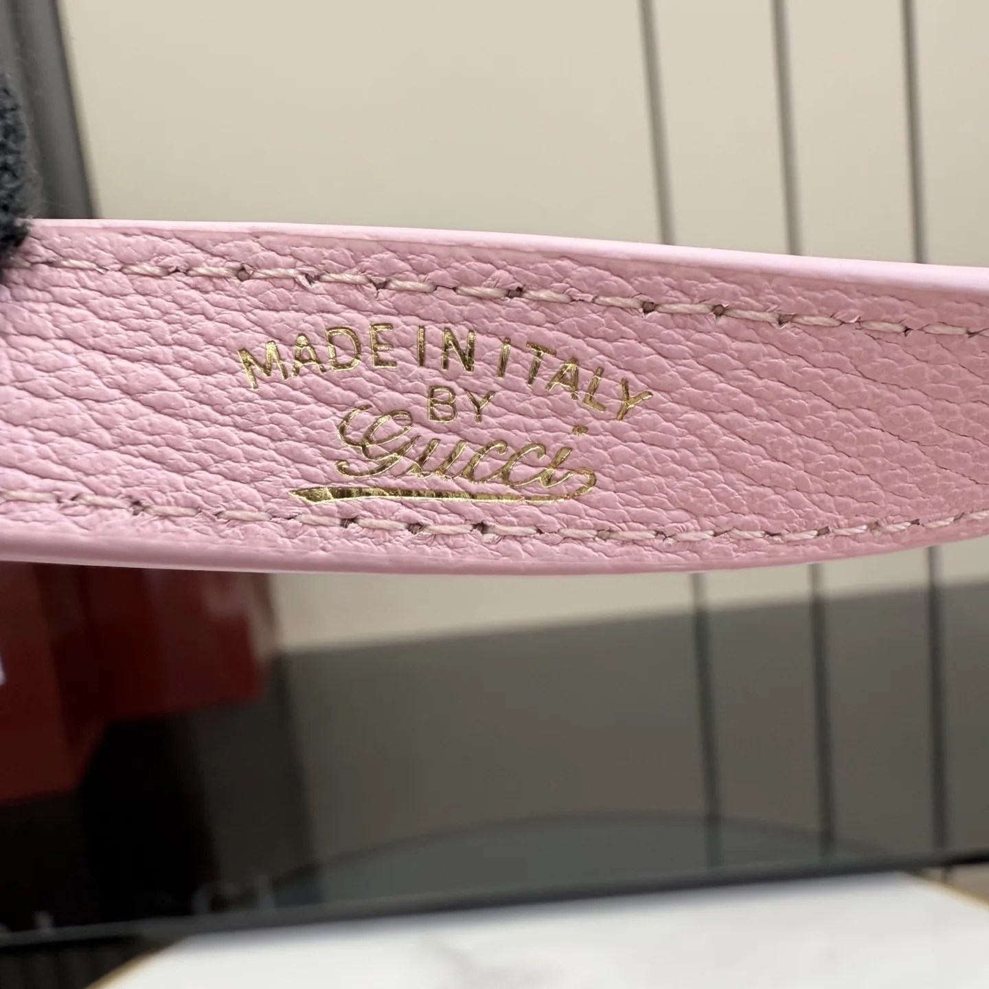 Gucci Pink Jackie Grained Leather Shoulder Bag product photo from LabelPicks