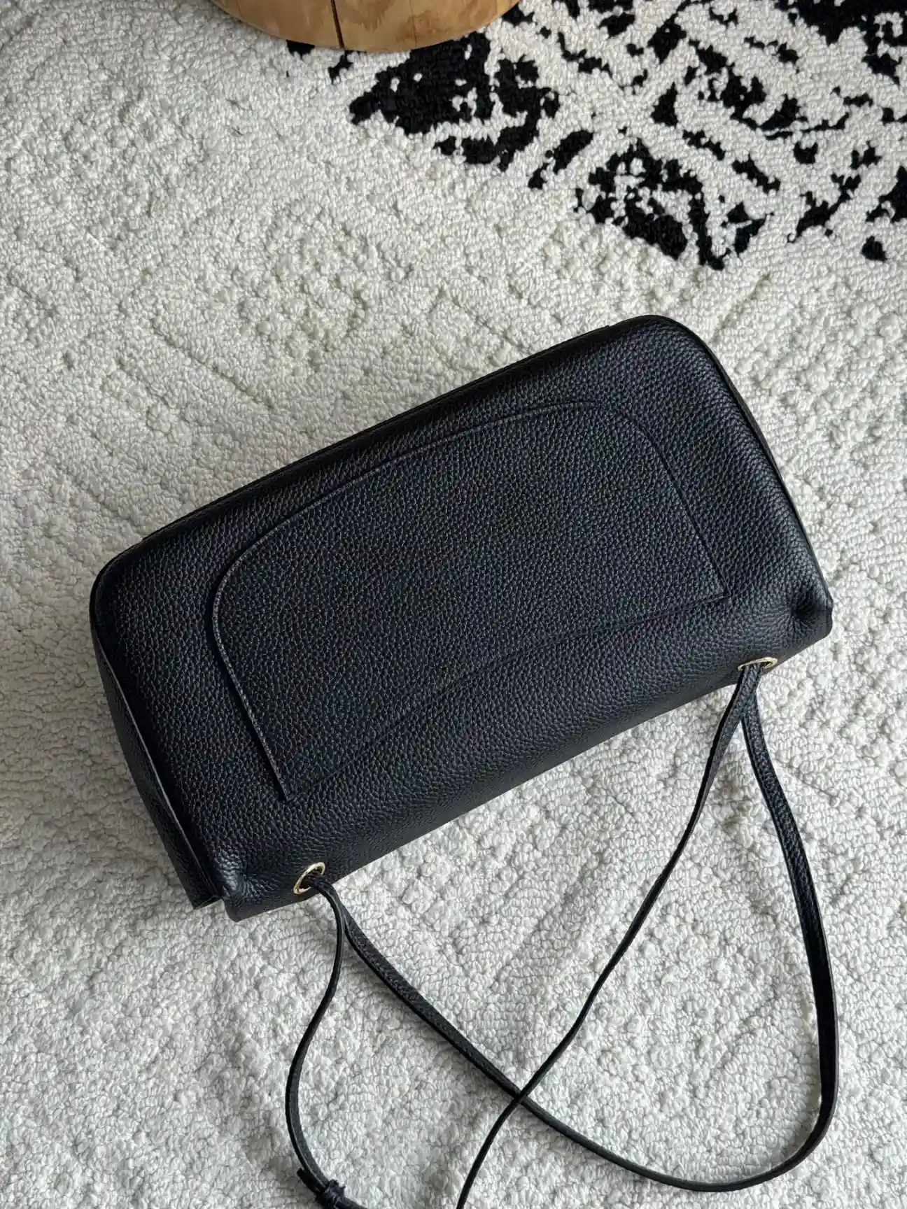 Chanel Burgundy Classic Flap Grained Leather Shoulder Bag product photo from LabelPicks