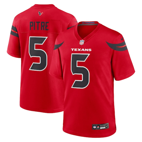 Jalen Pitre Houston Texans Nike Alternate Game Jersey - Red/Navy/White