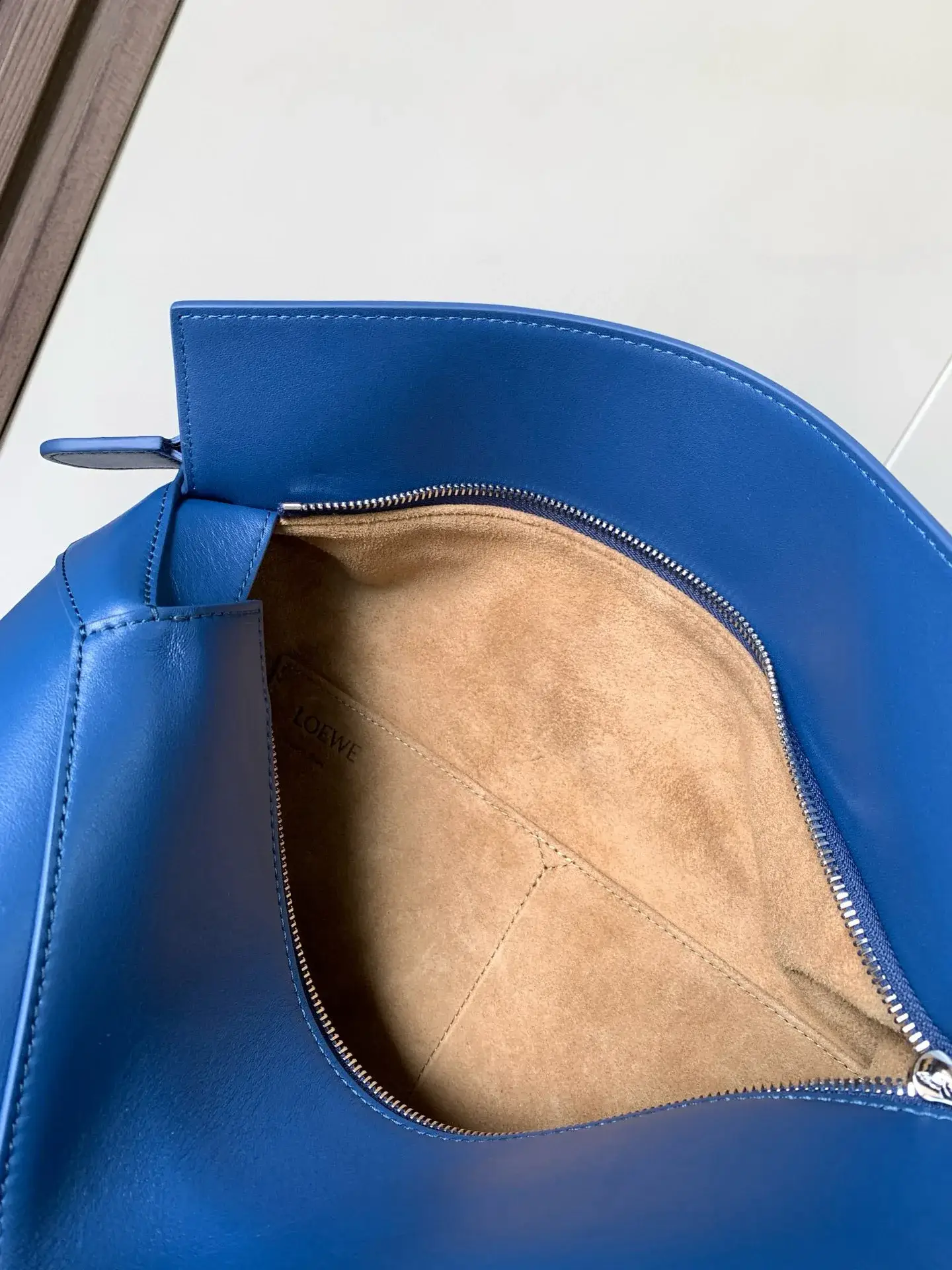 Loewe Puzzle Blue Calfskin Crossbody Bag product photo from LabelPicks