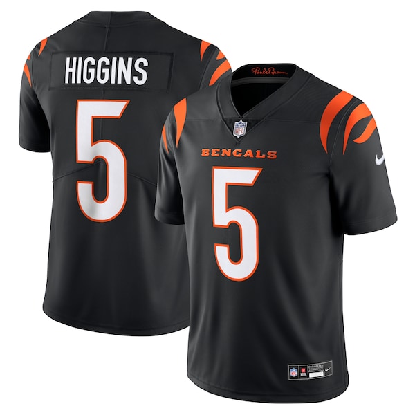 Tee Higgins Cincinnati Bengals Nike  Vapor Untouchable Limited Jersey - Black/White