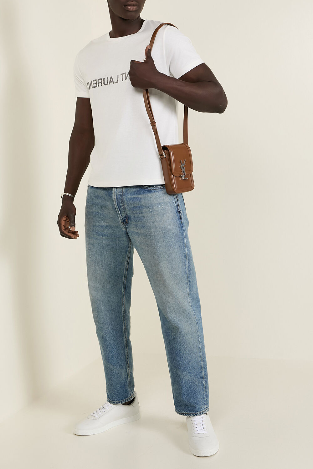 SAINT LAURENT חולצת טי