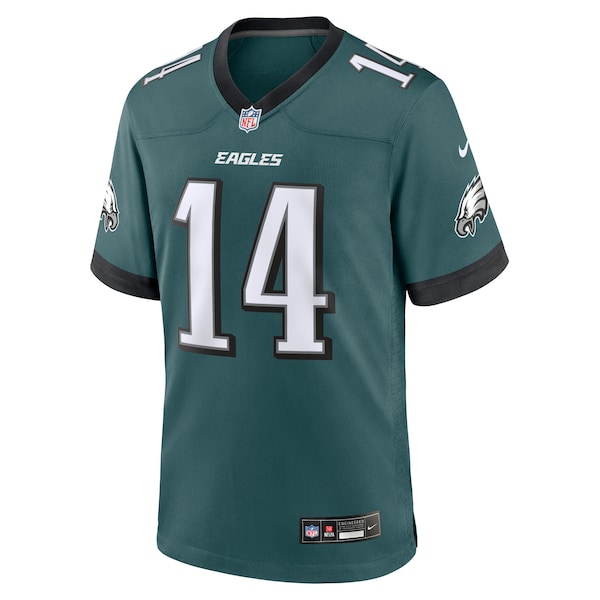 Sam Howell Philadelphia Eagles Nike Team Game Jersey - Midnight Green