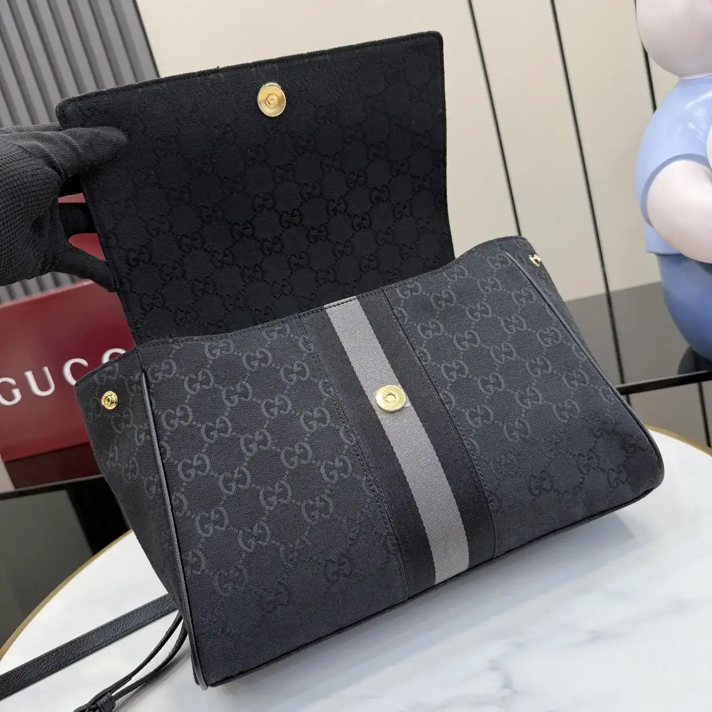 Gucci Black Top Handle Bag product photo from LabelPicks