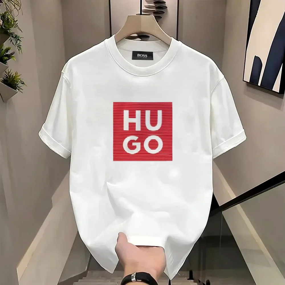 Casual Letter Stripe Print Short Sleeve T-Shirt