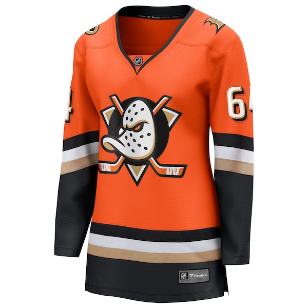 Mikael Granlund Anaheim Ducks  Women's Home Breakaway Jersey - Orange