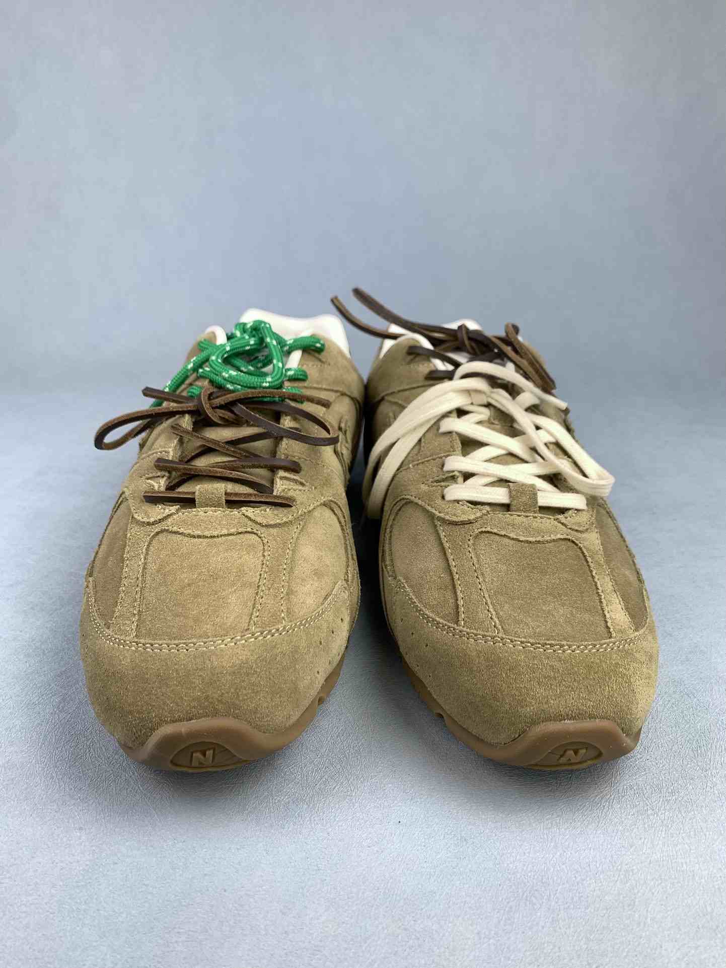 New Balance X Miu Miu 530 SL suede and mesh sneakers