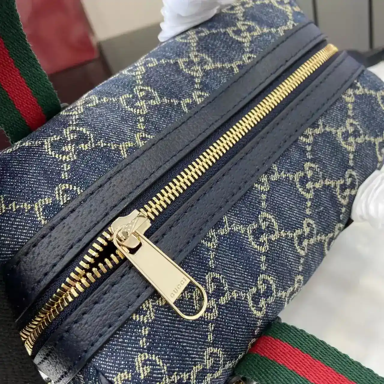 Gucci Denim Top Handle Bag product photo from LabelPicks