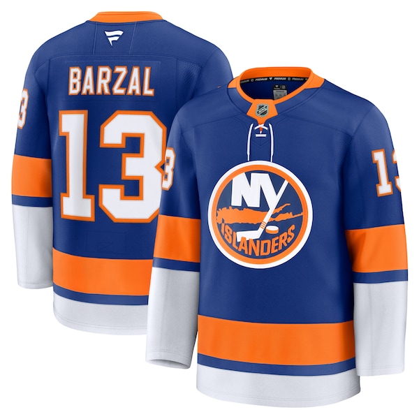 Mathew Barzal New York Islanders  Home Premium Jersey - Royal