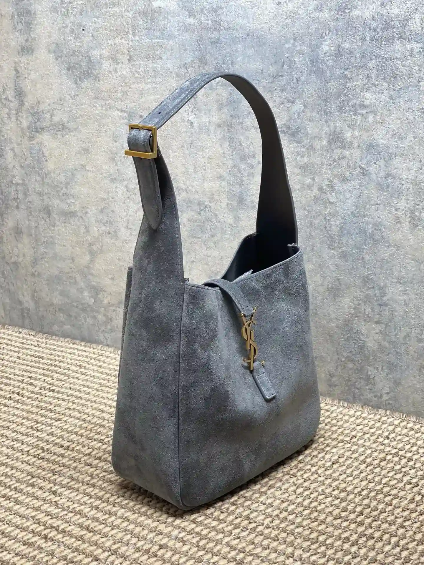 Saint Laurent Suede Leather Hobo Bag product photo from LabelPicks