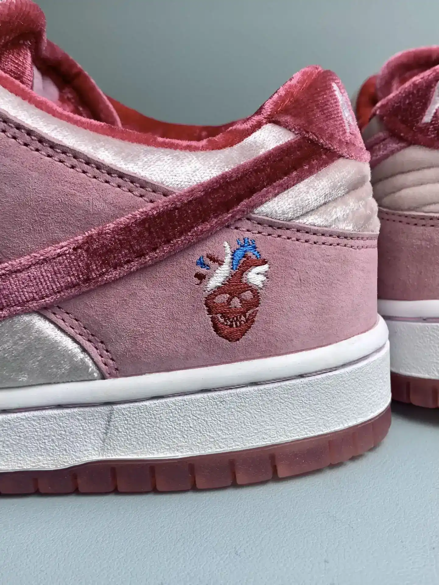 StrangeLove x Nike SB Dunk Low “Valentine’s Day” Skate Shoes product photo from LabelPicks