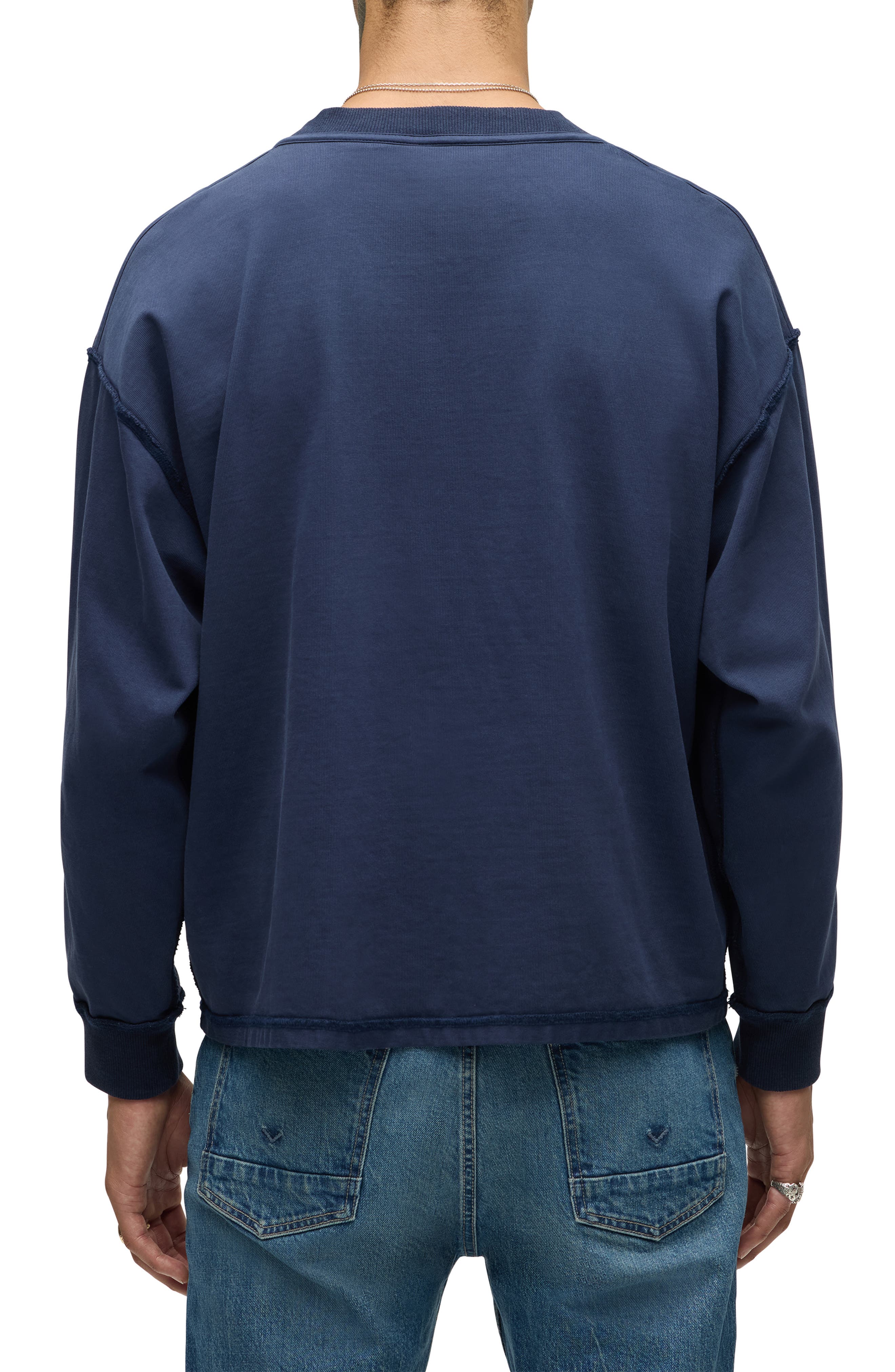 Hudson Jeans Heavyweight Cotton Long Sleeve T-Shirt
