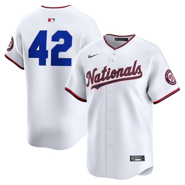 Washington Nationals Nike Home 2025 Jackie Robinson Day Limited Jersey – White
