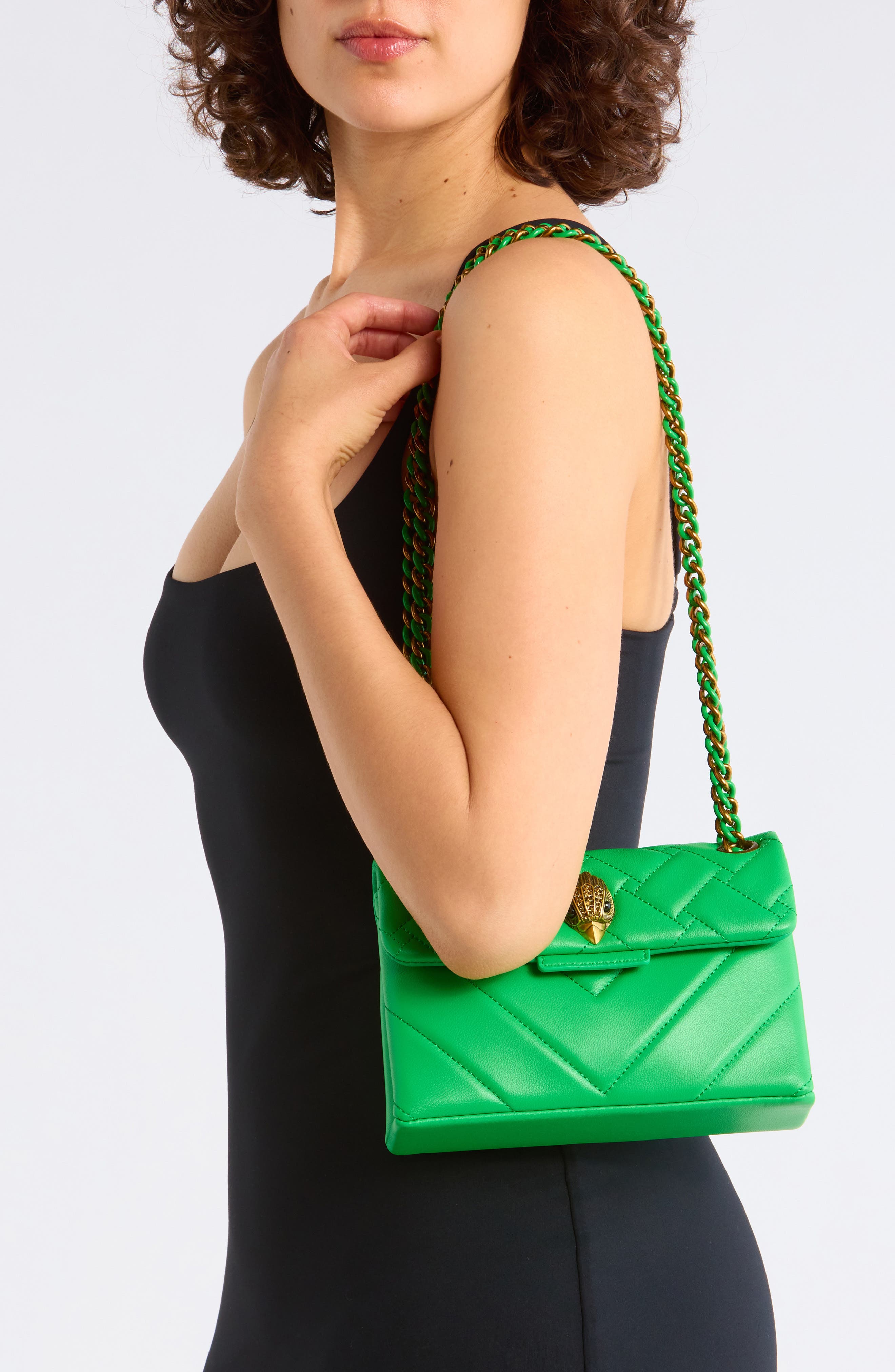 Kurt Geiger London Kensington Leather Mini Crossbody Bag
