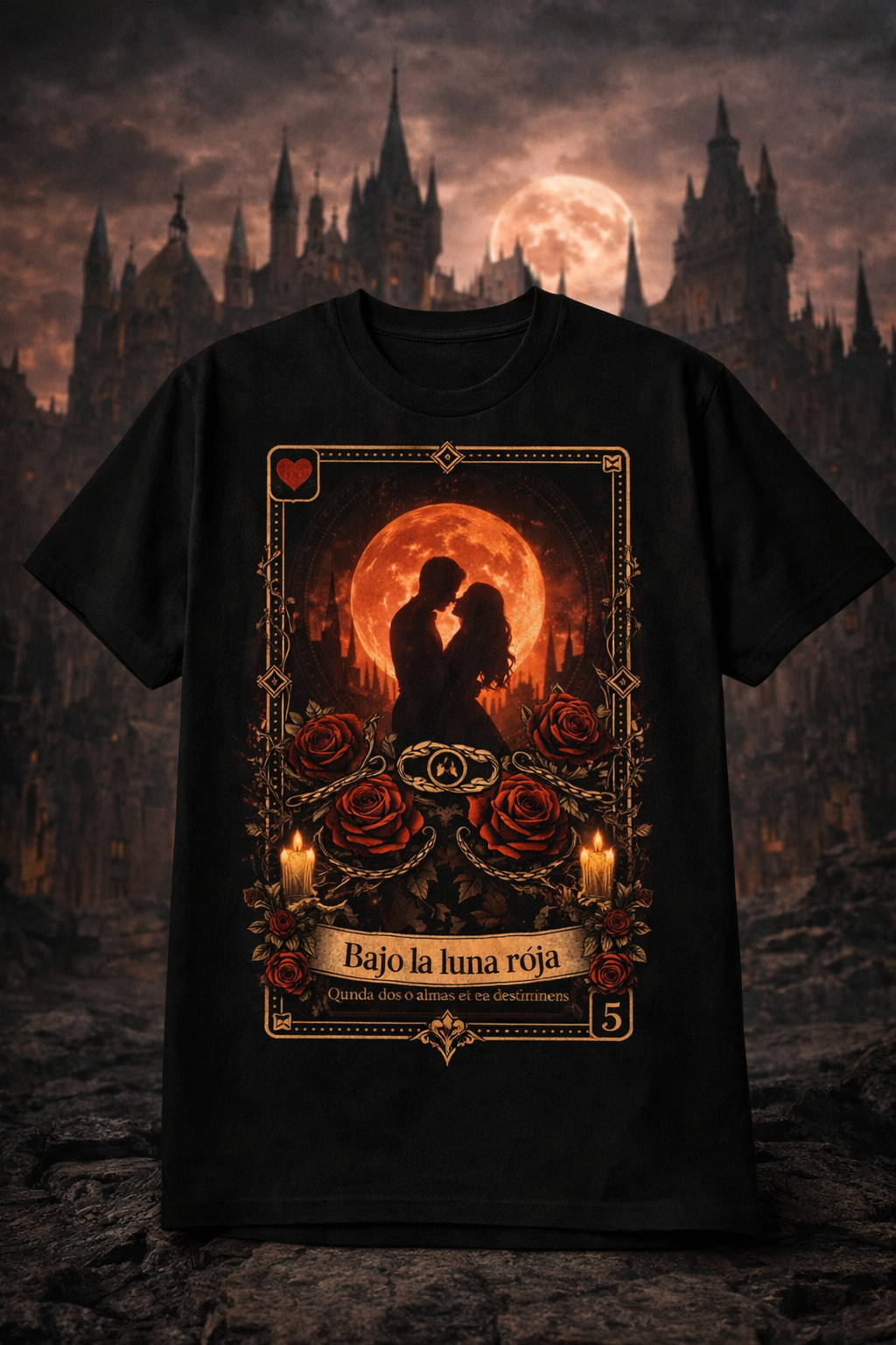 ♥️ 5 — Bajo la luna roja