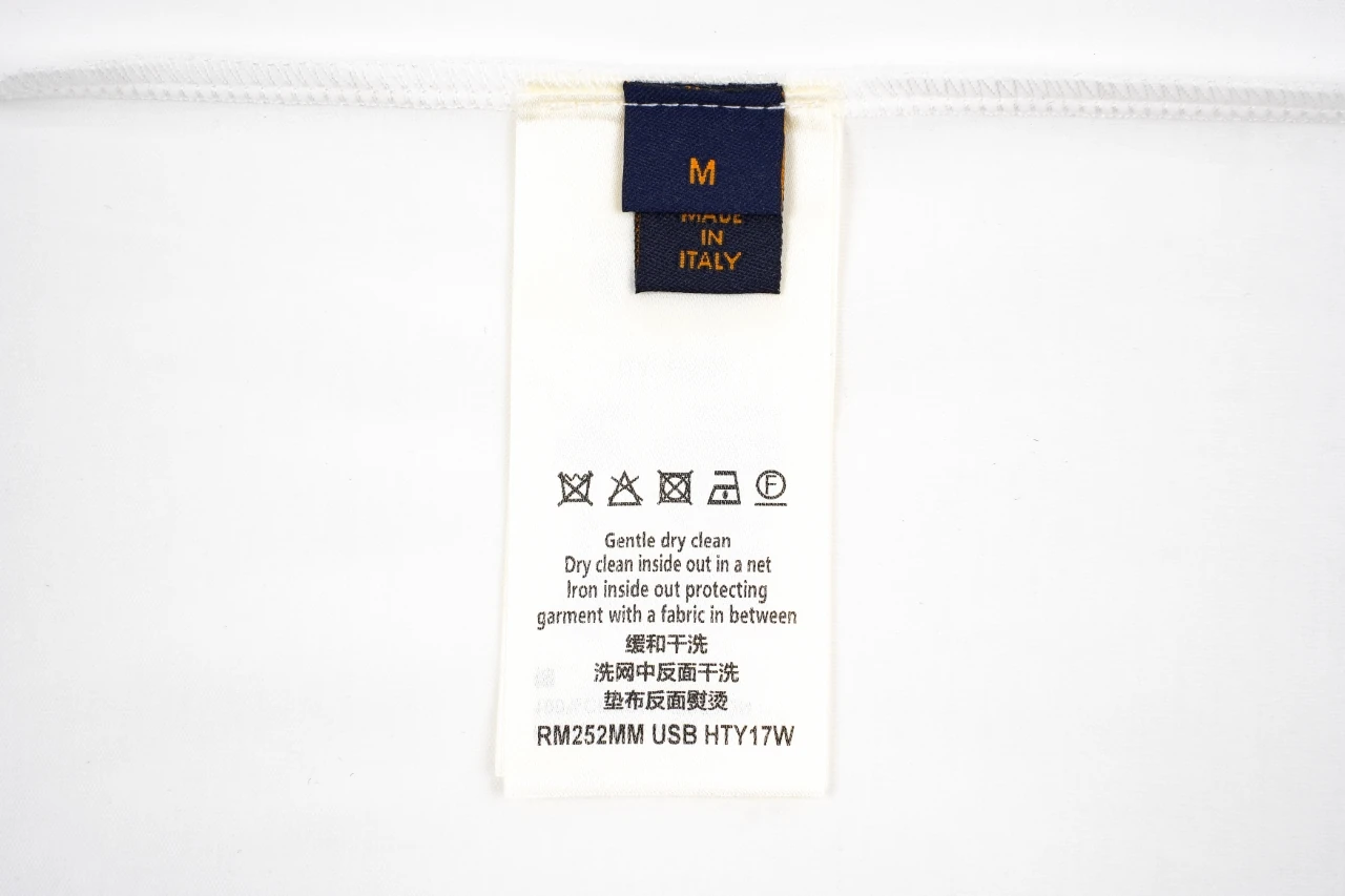 Louis Vuitton White Clover Print T-Shirt product photo from LabelPicks