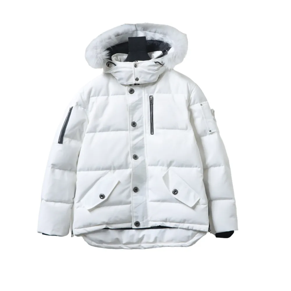 Moose knuckles Men’s down jacket White