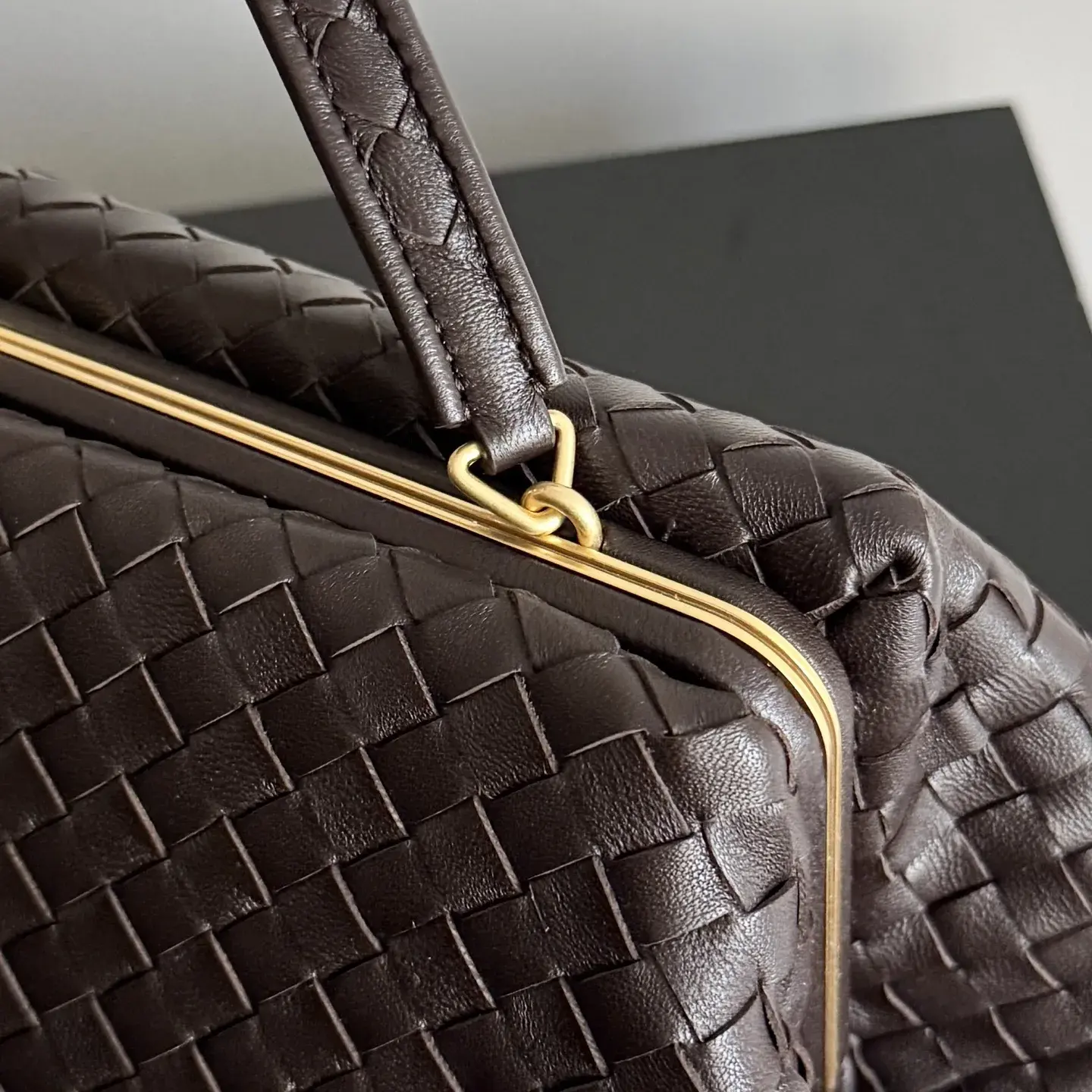 Bottega Veneta Lambskin Top Handle Bag product photo from LabelPicks