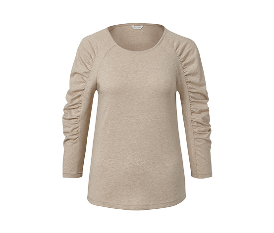 Shirt mit 3/4-Arm, rot