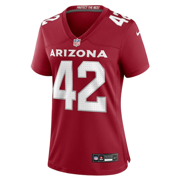 K'Von Wallace Arizona Cardinals Nike Women's Team Game Jersey -  Cardinal