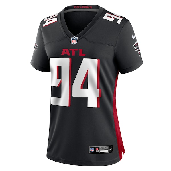 LaCale London Atlanta Falcons Nike Women's Team Game Jersey -  Black
