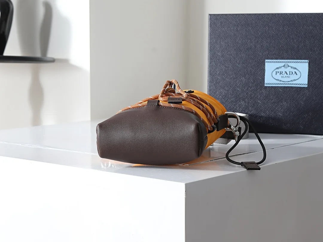 Prada Woven Leather Bucket Bag product photo from LabelPicks