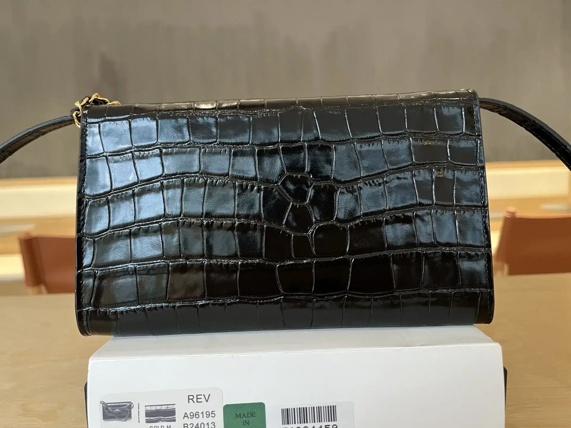 Chanel Gold Calfskin Top Handle Bag product photo from LabelPicks