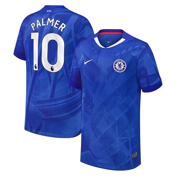 Cole Palmer Chelsea Nike Youth 2025/26 Home Replica Player Jersey - Blue