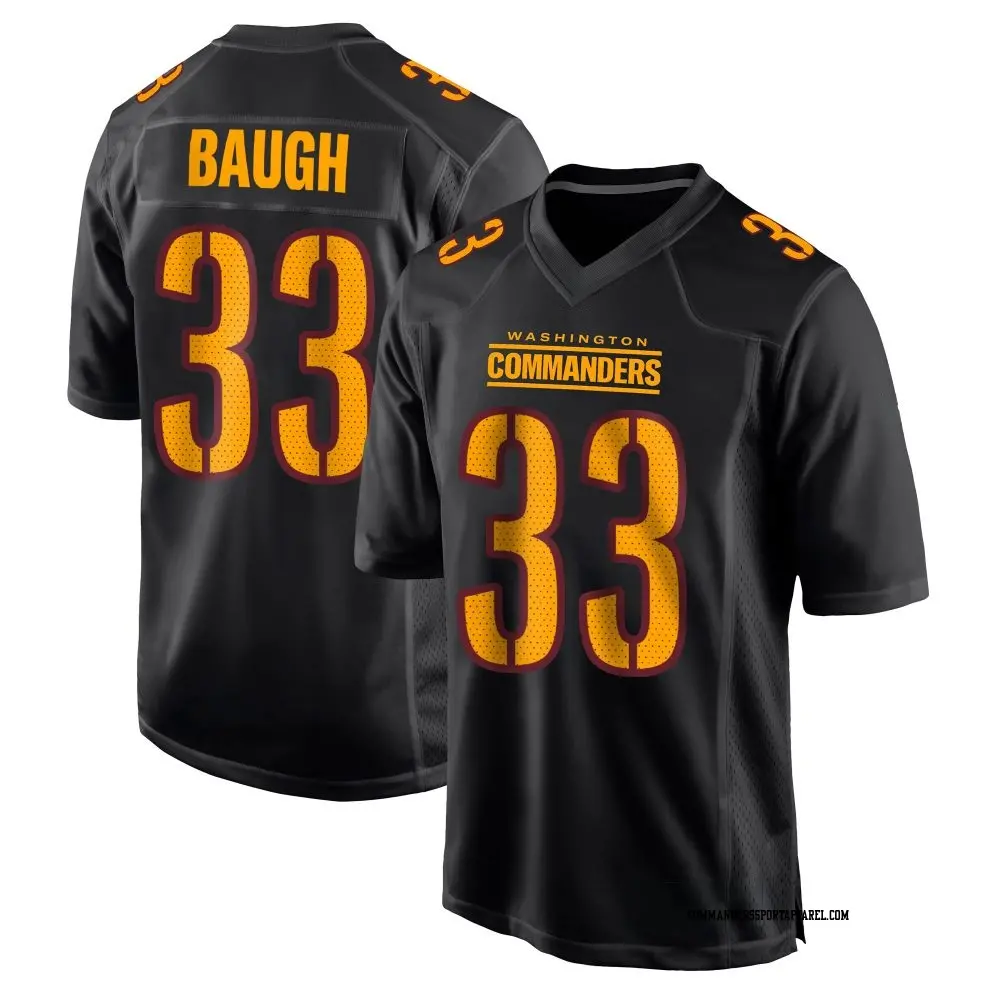 Sammy Baugh Men's Washington Commanders Nike Carbon Black Fashion Jersey - Black