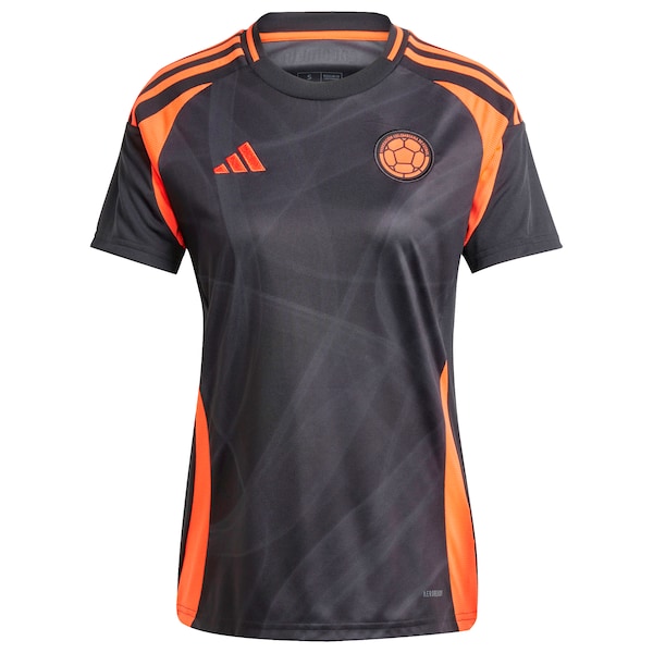 Colombia National Team adidas Women's 2024 Away Replica Jersey - Black