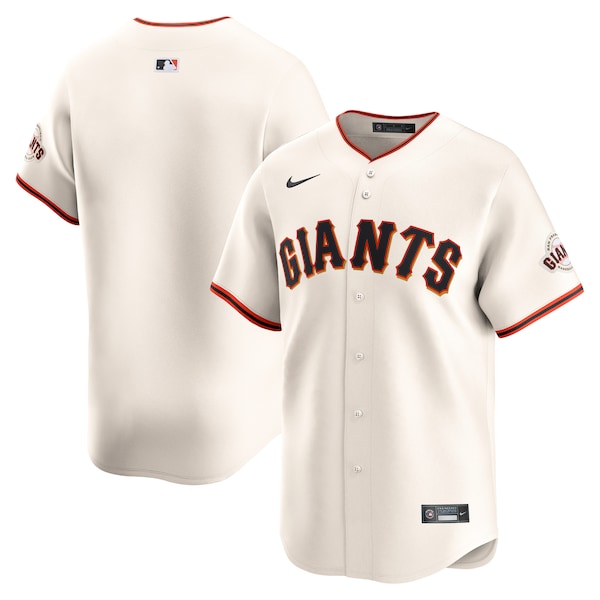 San Francisco Giants Nike Youth Home Limited Jersey - Cream