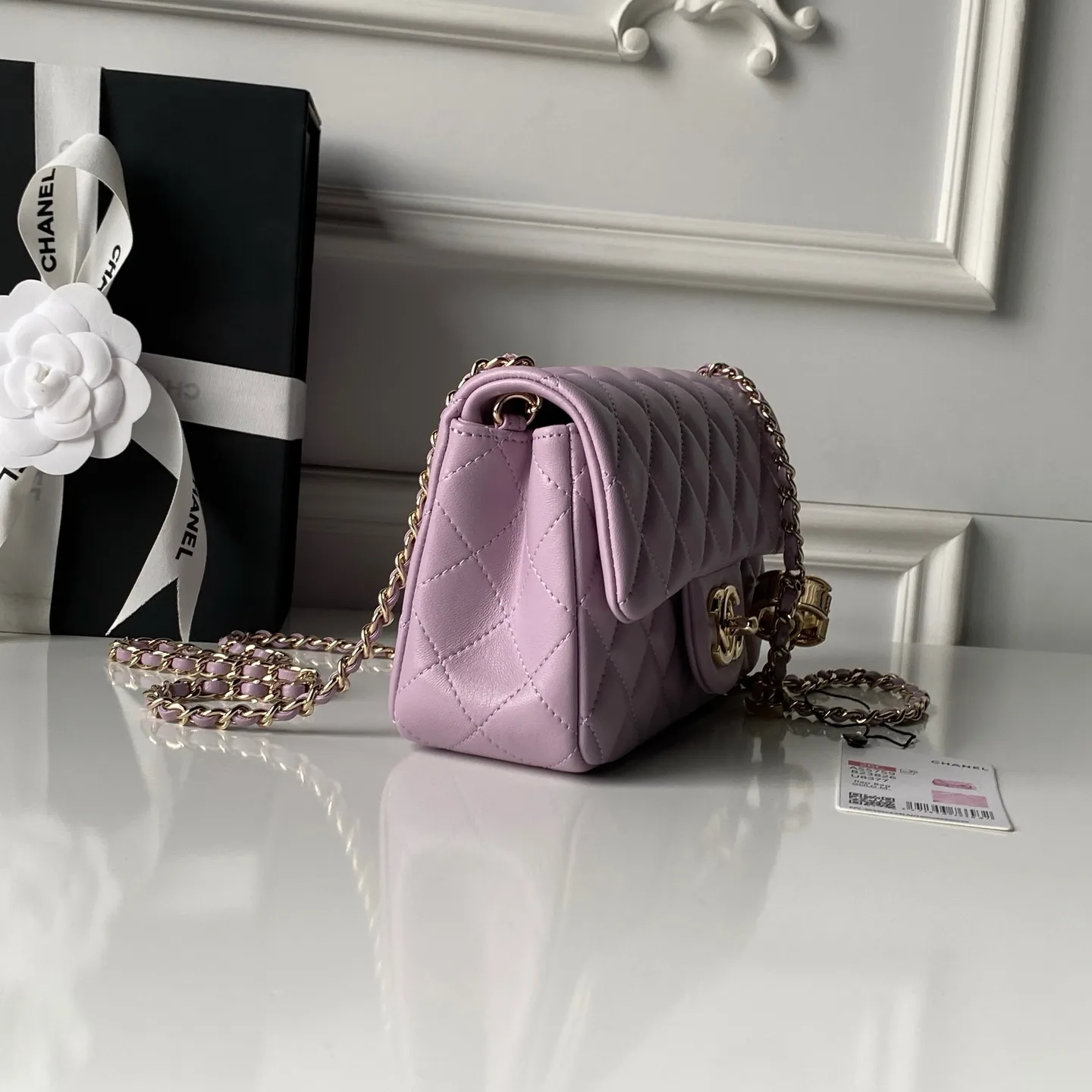 Chanel Lambskin Classic Flap Shoulder Bag product photo from LabelPicks