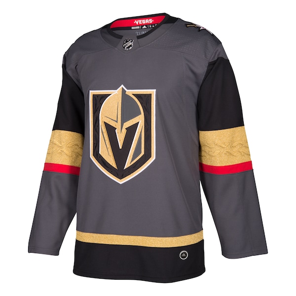 Vegas Golden Knights adidas Alternate Authentic Blank Jersey - Gray
