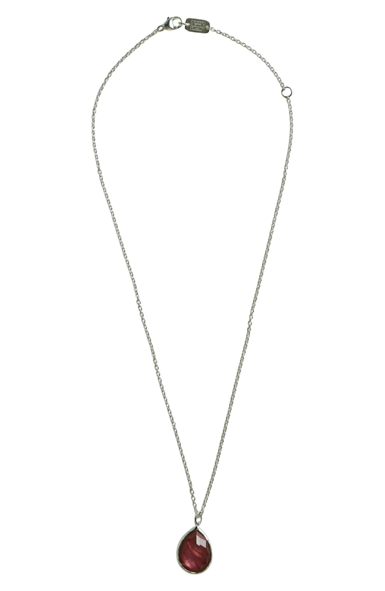 Ippolita 'Rock Candy' Teardrop Pendant Necklace